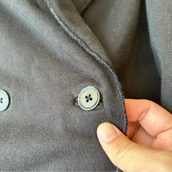 Alexander Wang Black Cotton Double Breasted  Blazer - Picture 16 of 16